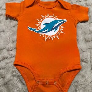NFL Set of 3 Miami Dolphins Onesies